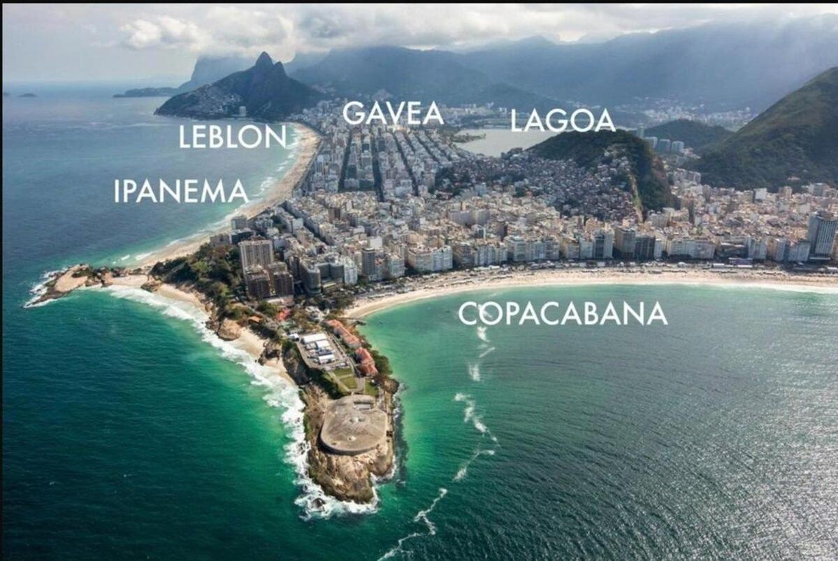 Flat Praia De Copacabana Ipanema - Pe Na Areia Rio de Janeiro Eksteriør bilde